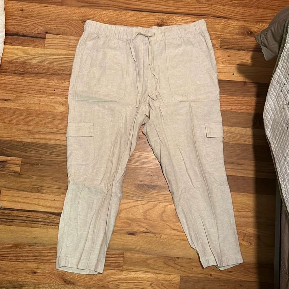 GAP Easy Pant Linen Cargo
